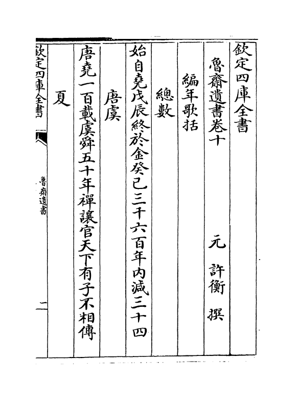 8322-鲁斋遗书卷十~卷十三 (元)许衡.pdf_第2页