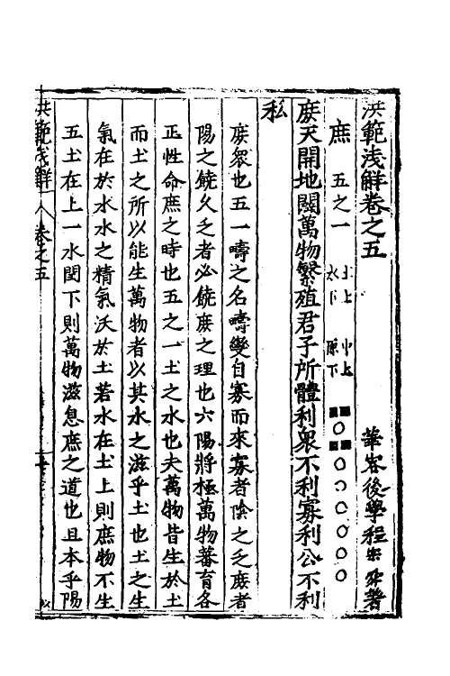 60113-洪范浅解五 (明)程宗舜撰.pdf_第2页
