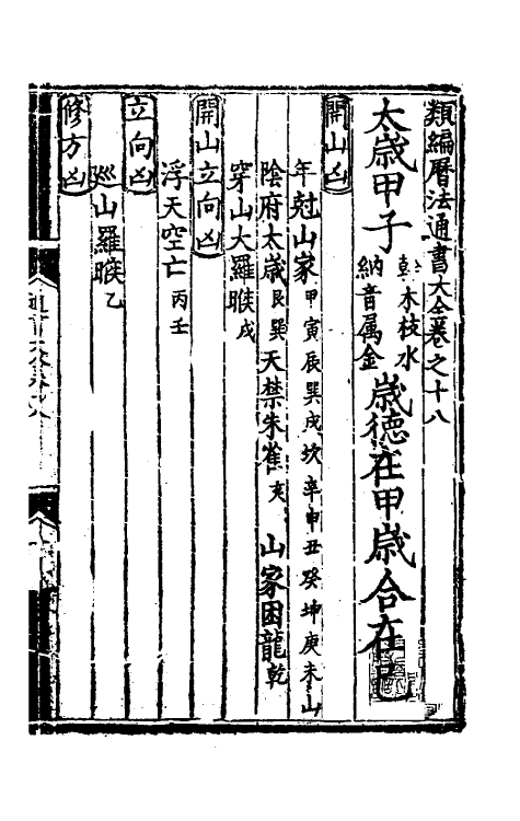 60146-类编历法通书大全十 (元)宋鲁珍通书.pdf_第2页