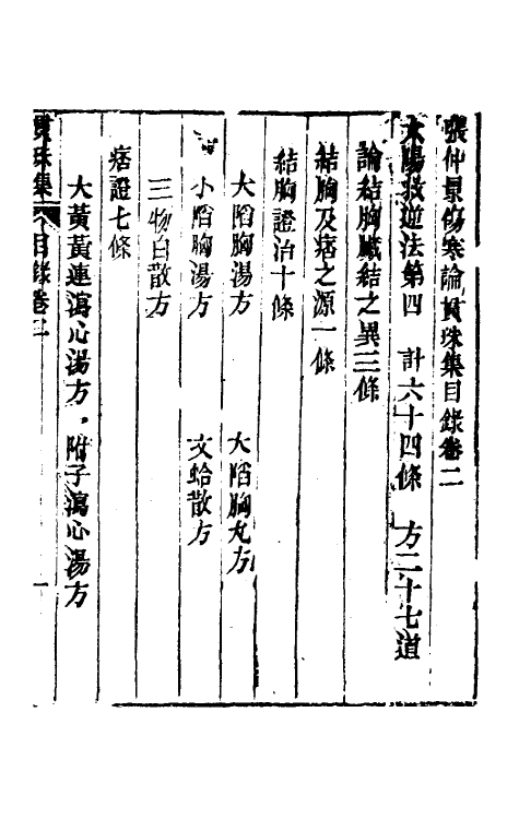 70259-张仲景伤寒论贯珠集二 (清)尤怡撰.pdf_第2页