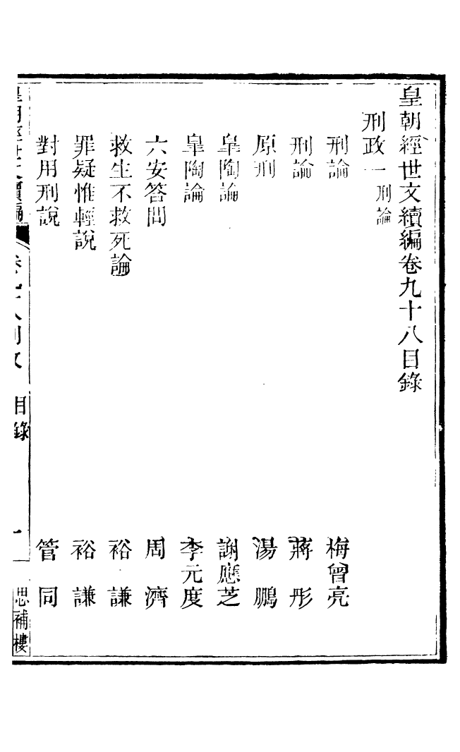 87834-皇朝經世文續編_盛康輯武進盛氏思補樓 .pdf_第2页