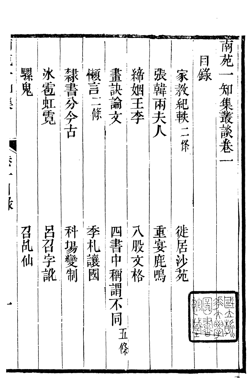 89985-關西馬氏從書南苑一知集叢談卷_馬先登輯大荔馬氏敦倫堂 .pdf_第2页
