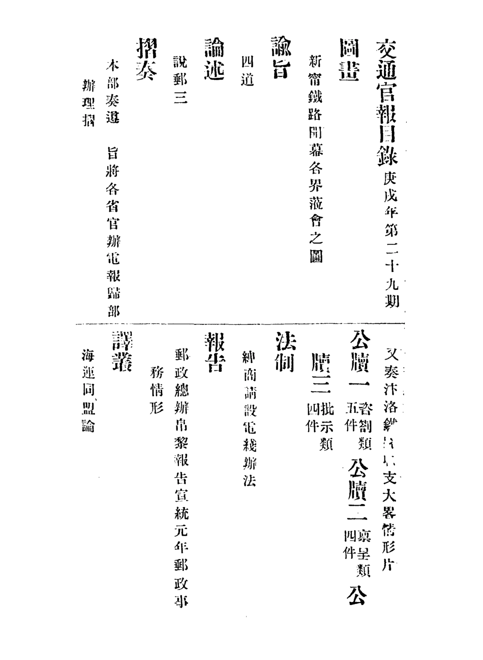 118897-交通官報二十九_郵傳部圖書通譯局官報處編 .pdf_第2页