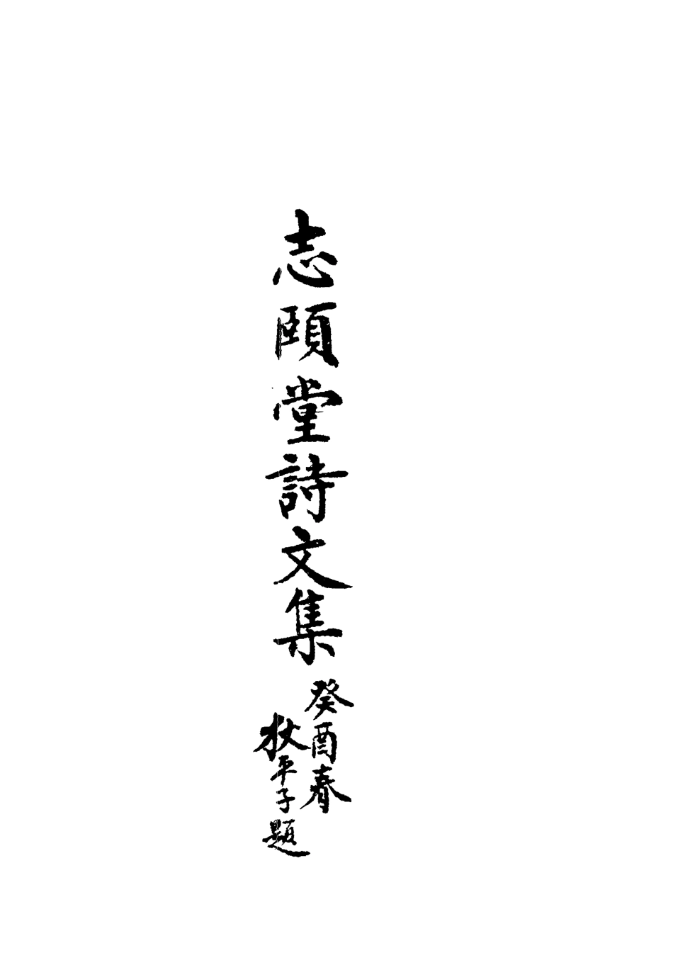 118738-志頤堂詩文集十一_沙元柄著 .pdf_第2页