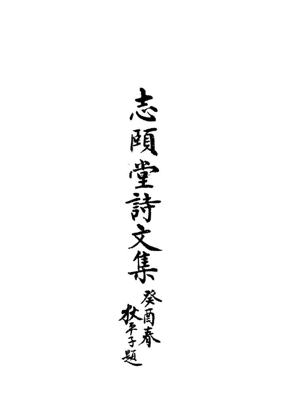 118736-志頤堂詩文集九_沙元柄著 .pdf_第2页