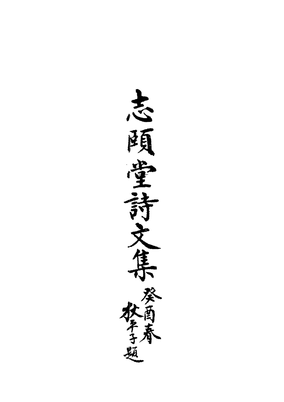 118735-志頤堂詩文集八_沙元柄著 .pdf_第2页
