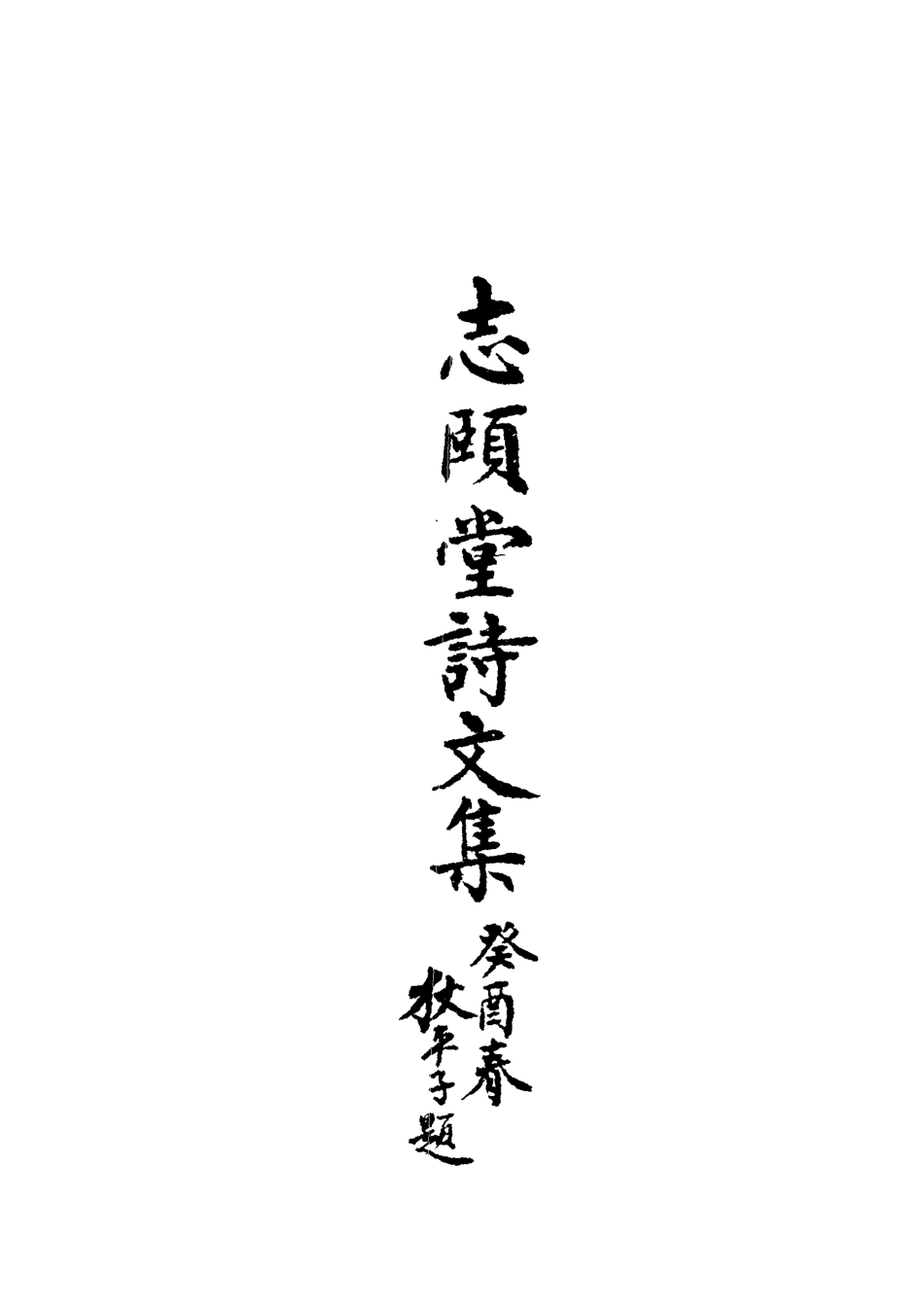 118728-志頤堂詩文集一_沙元柄著 .pdf_第2页