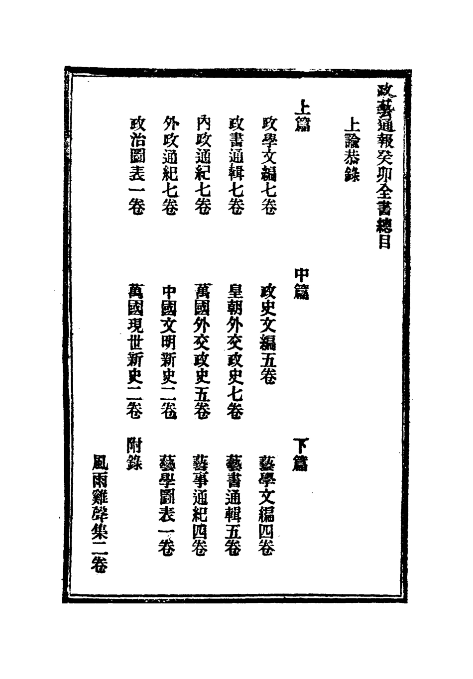 118490-光緒癸卯政藝叢書一_鄧實輯 .pdf_第3页