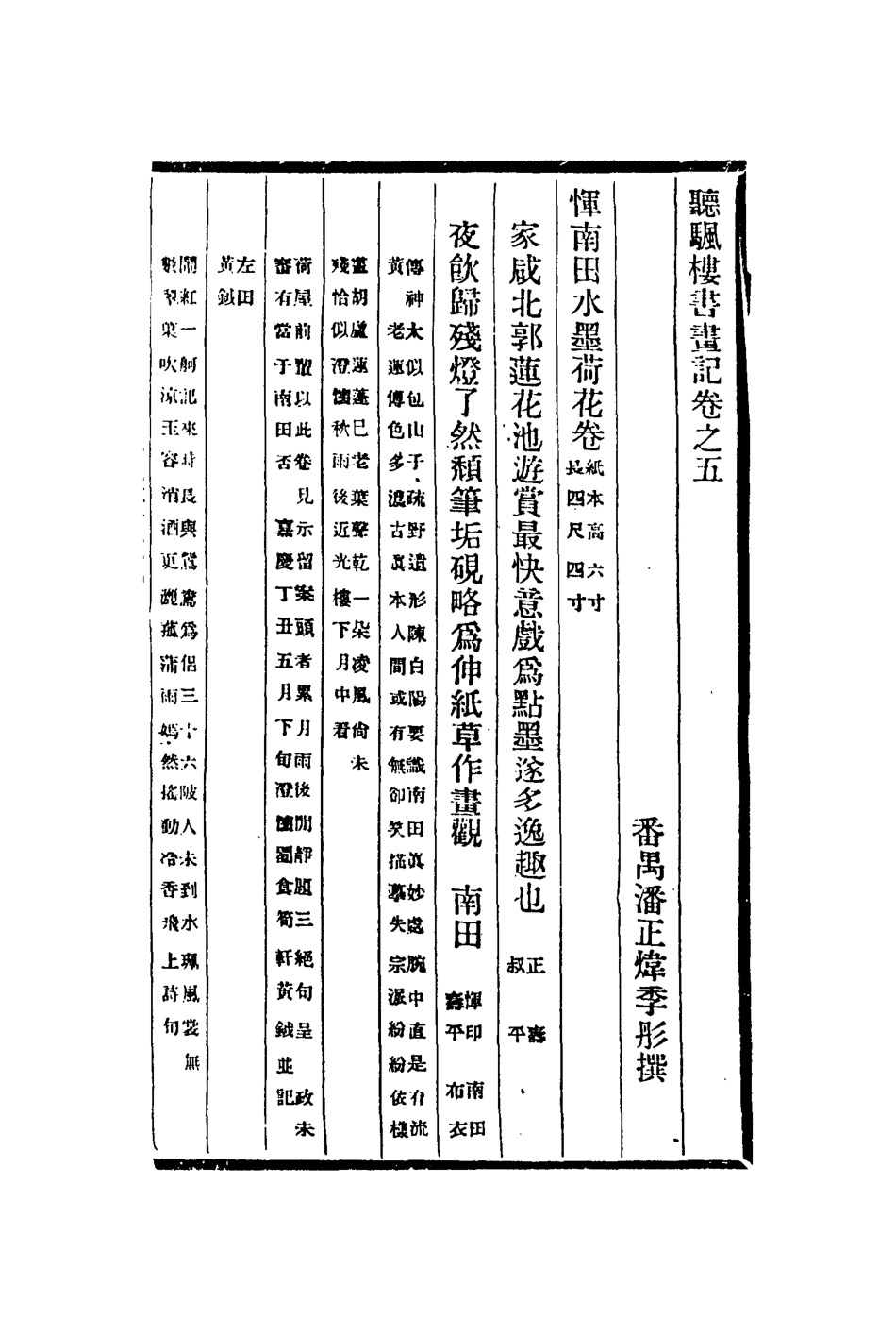 113079-聽颿樓書畫記五_潘正煒 .pdf_第2页