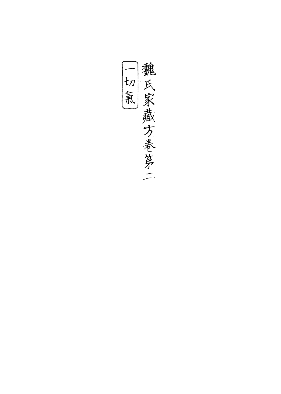 112900-魏氏家藏方二_魏峴撰 .pdf_第3页