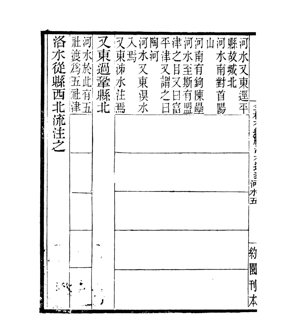106940-四明叢書全校水經麗注水道表_張壽鏞鄞縣張氏約園 .pdf_第3页