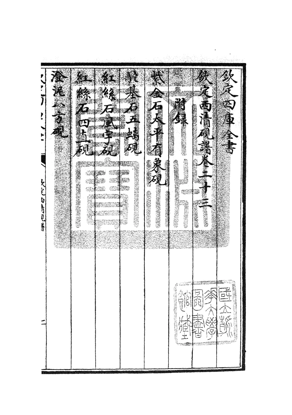 105764-四庫全書珍本初集子部譜錄類之欽定西清硯譜19 .pdf_第3页