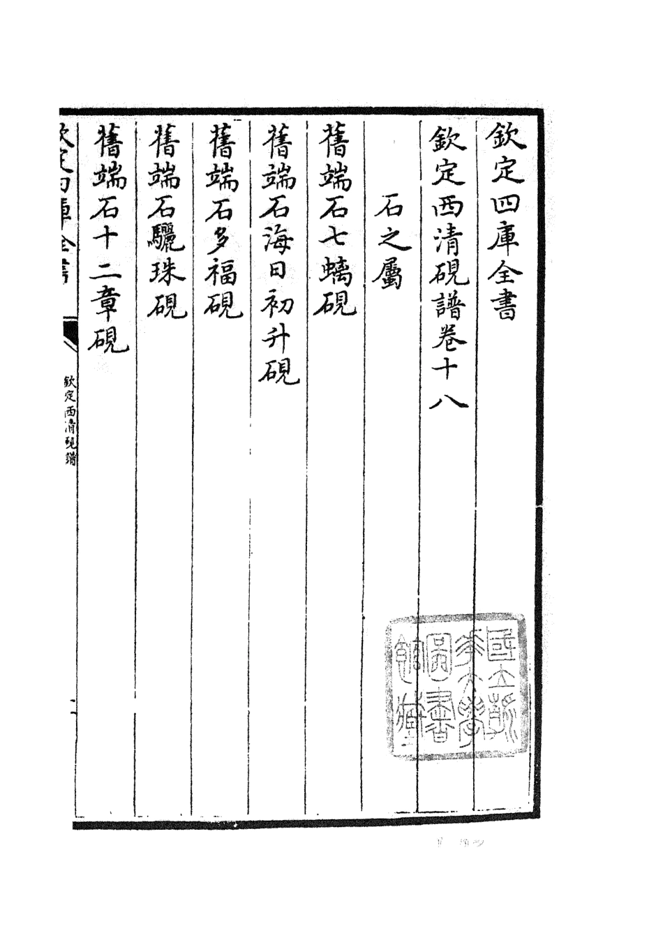 105761-四庫全書珍本初集子部譜錄類之欽定西清硯譜16 .pdf_第2页