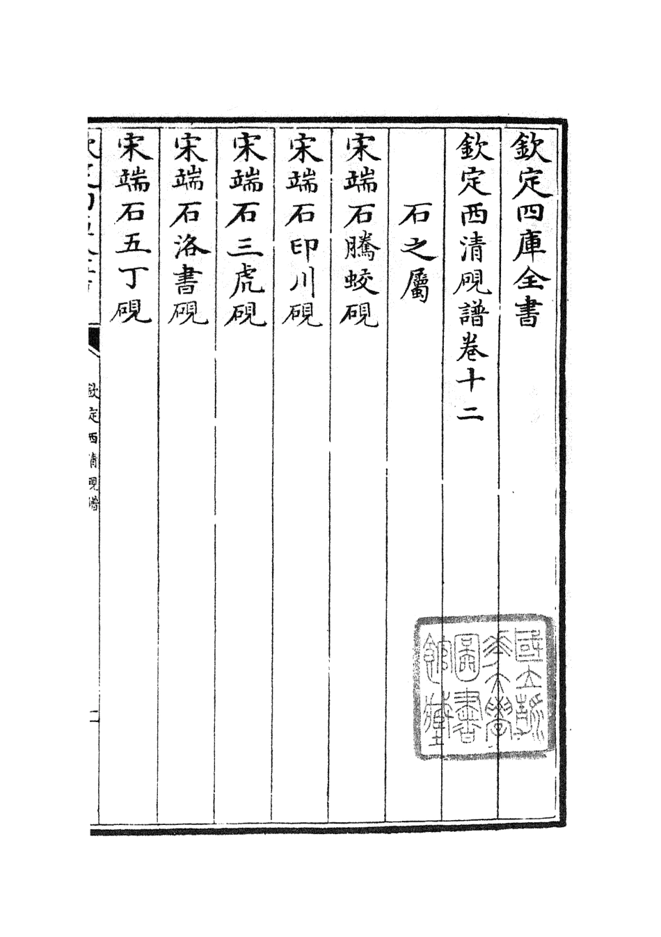 105756-四庫全書珍本初集子部譜錄類之欽定西清硯譜11 .pdf_第2页