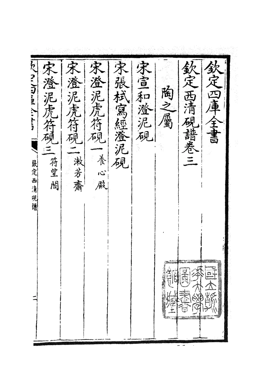 105748-四庫全書珍本初集子部譜錄類之欽定西清硯譜03 .pdf_第2页