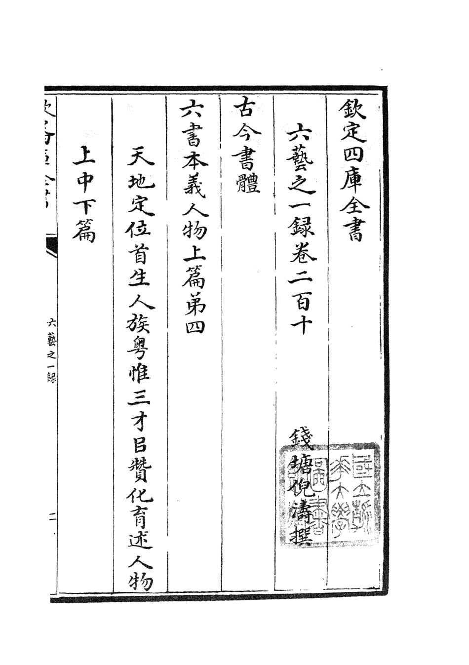 105656-四庫全書珍本初集子部藝術類之六藝之一錄090 .pdf_第2页