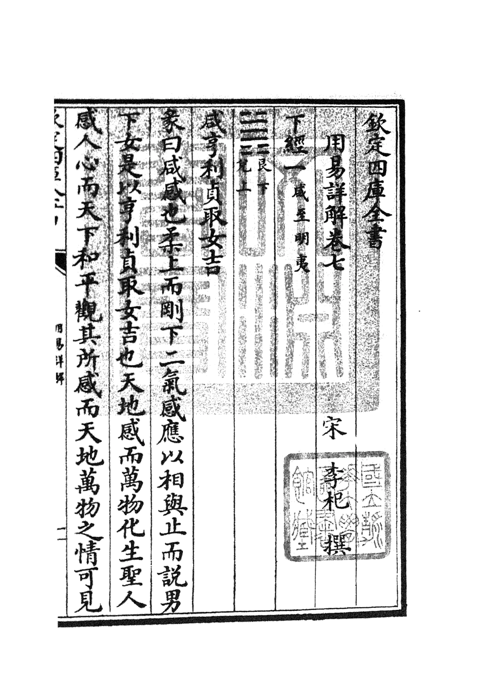 104741-四庫全書珍本初集經部易類之周易卦爻經傳訓解06 .pdf_第3页
