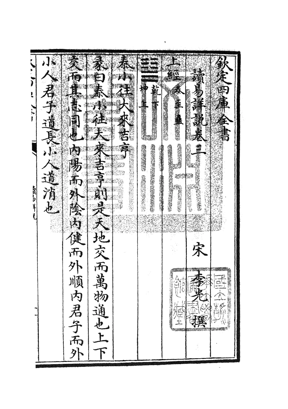 104677-四庫全書珍本初集經部易類之讀易詳說02 .pdf_第3页