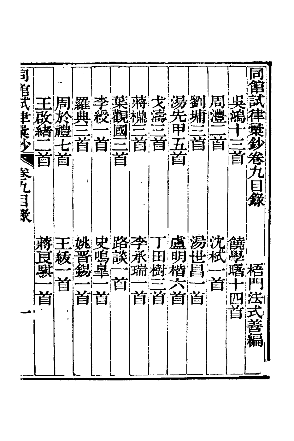 127757-同館試律彙鈔五_法式善[等]輯 .pdf_第2页