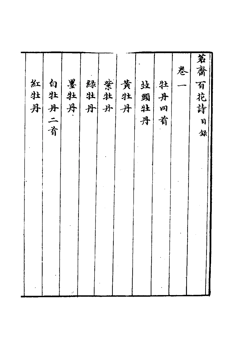 127708-茗齋百花詩一_彭孫貽撰 .pdf_第2页